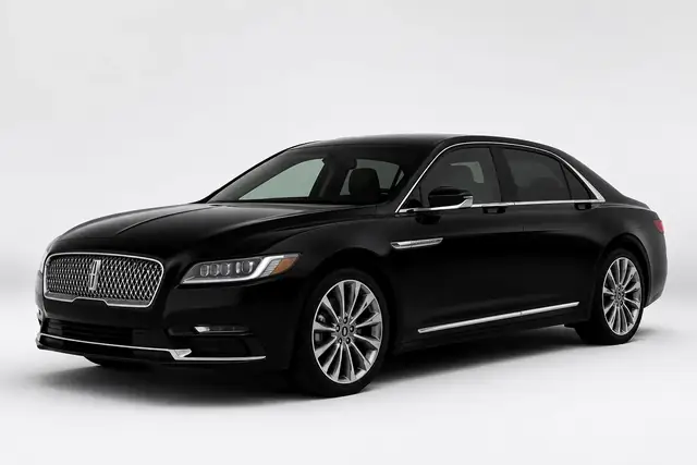 Black Lincoln Continental for White Rock limousine service