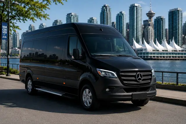 Mercedes Sprinter for White Rock group transportation