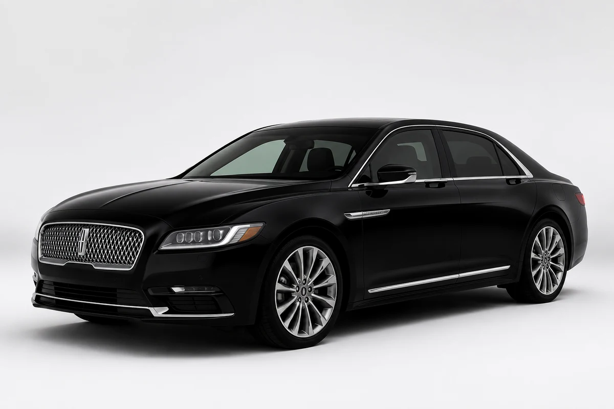 Lincoln Continental executive sedan in the White Rock limo fleet